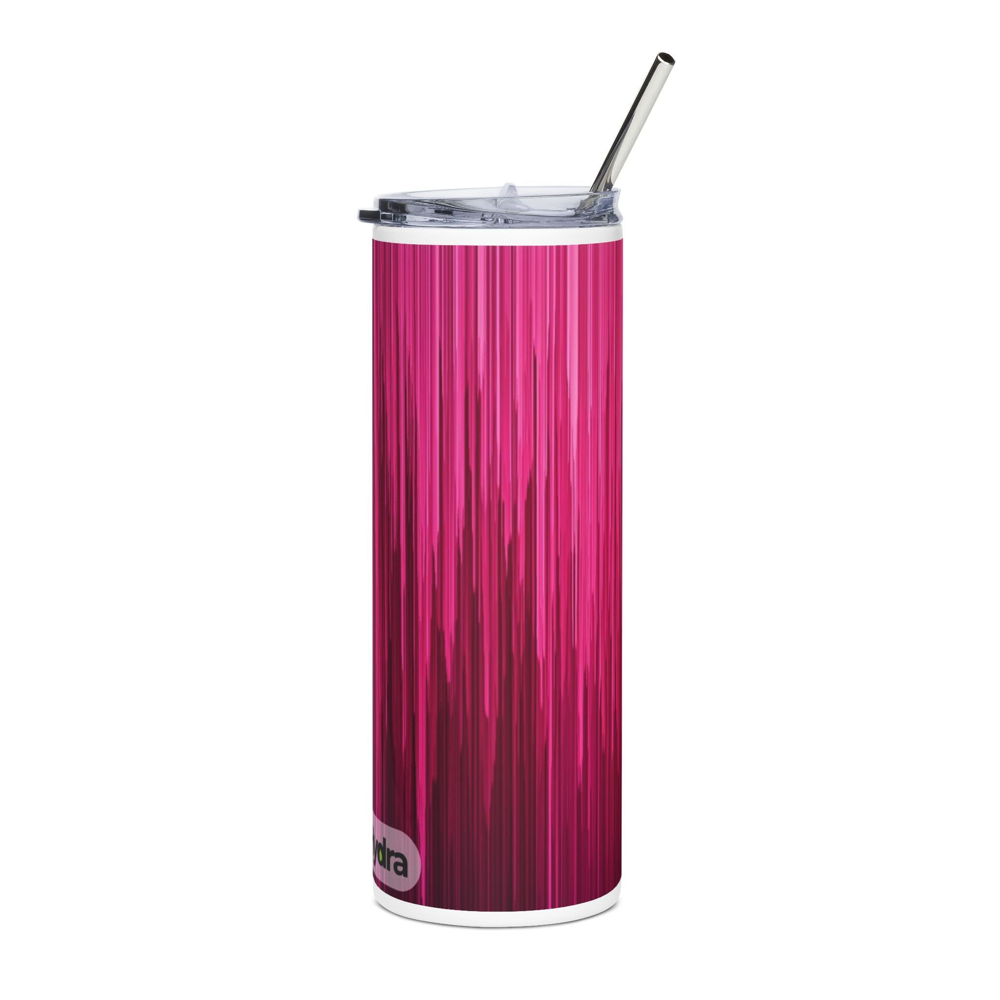Stylish Pink Stainless Steel Tumbler