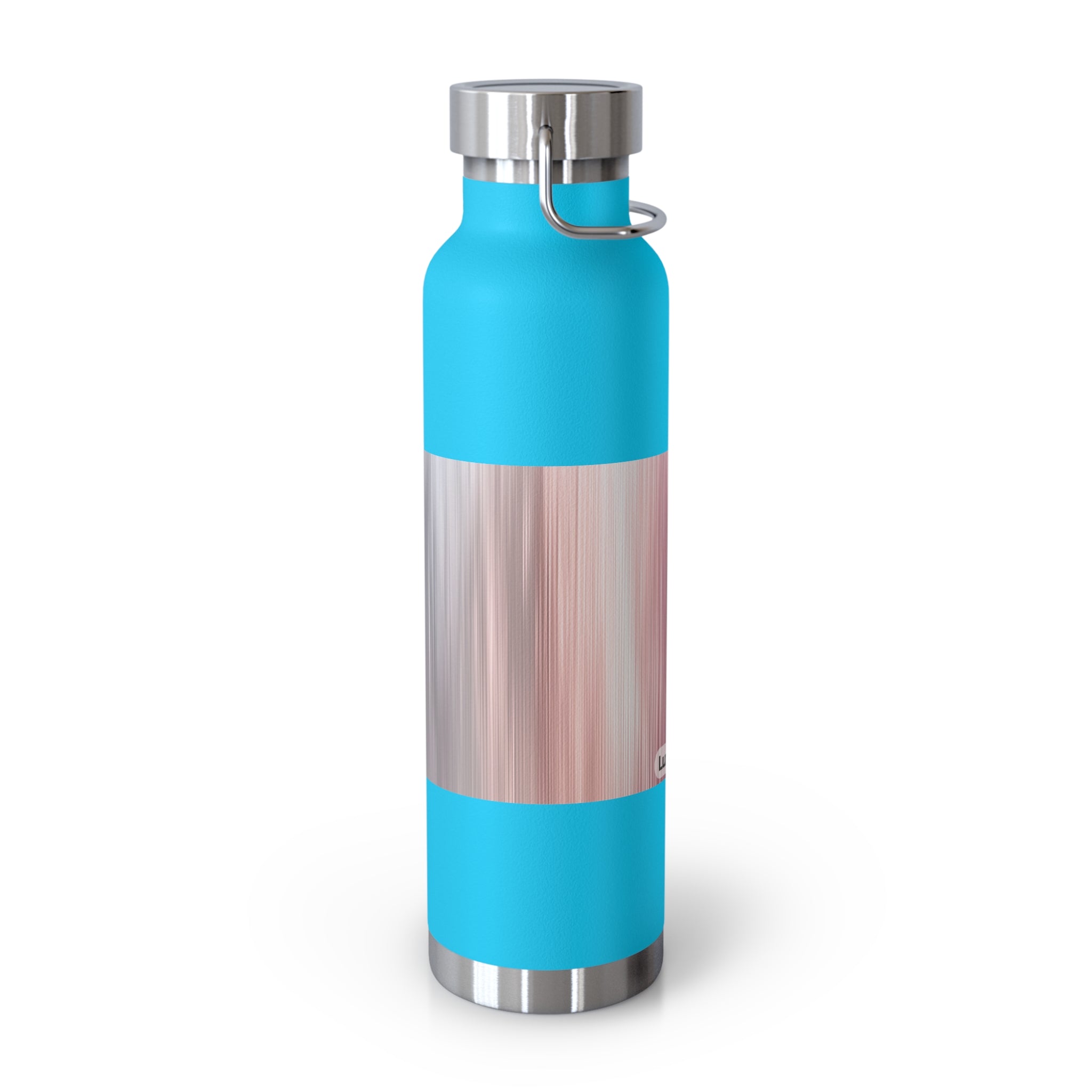 Stylish Copper Vacuum Insulated Water Bottle - 22oz