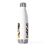 Vibrant Zebra Print 20oz Insulated Bottle
