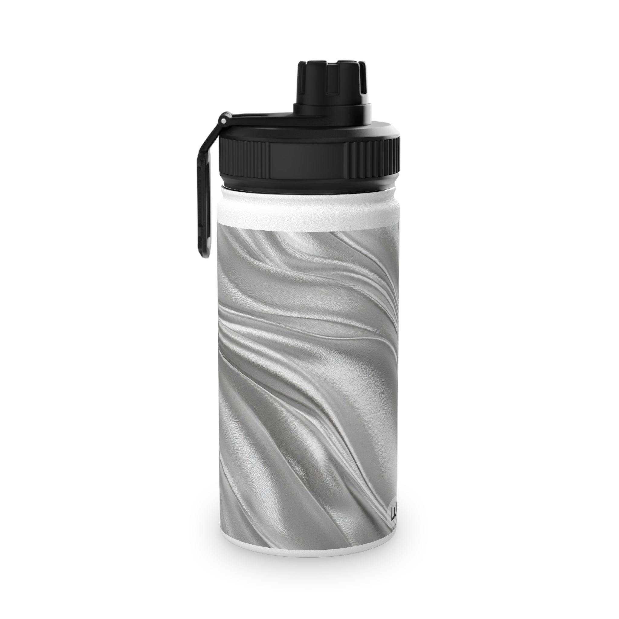 Sleek Stainless Steel Water Bottle with Sports Lid
