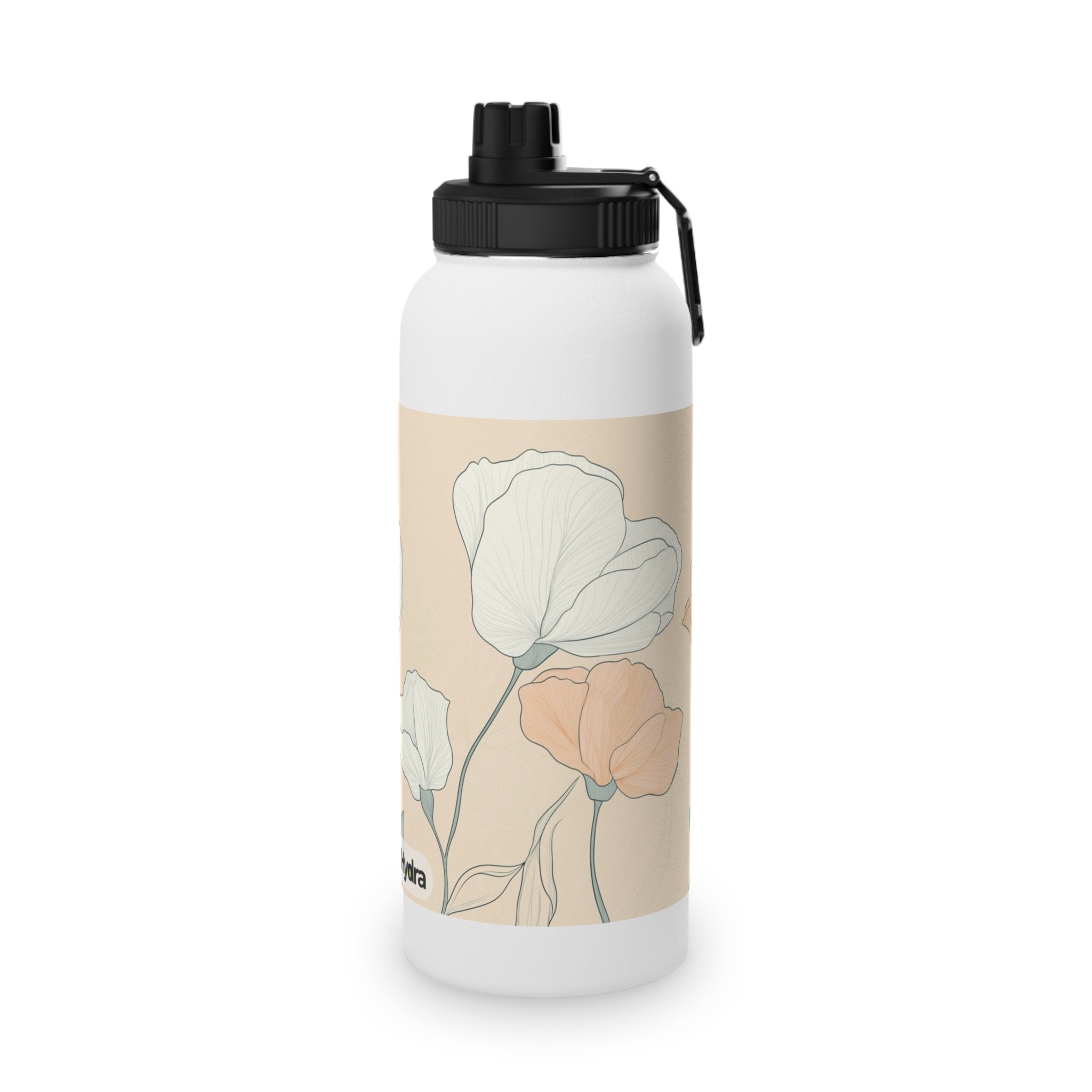 Floral Stainless Steel Water Bottle