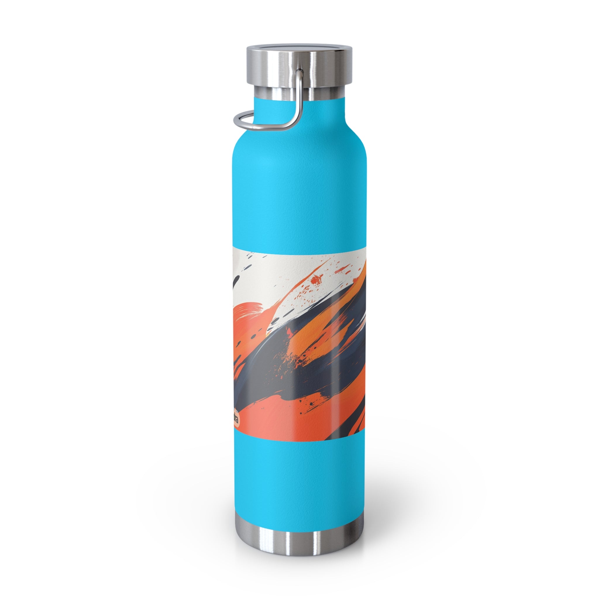 Stylish 22oz Copper Vacuum Insulated Water Bottle