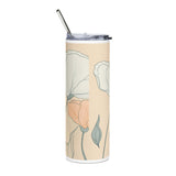 Floral Stainless Steel Tumbler