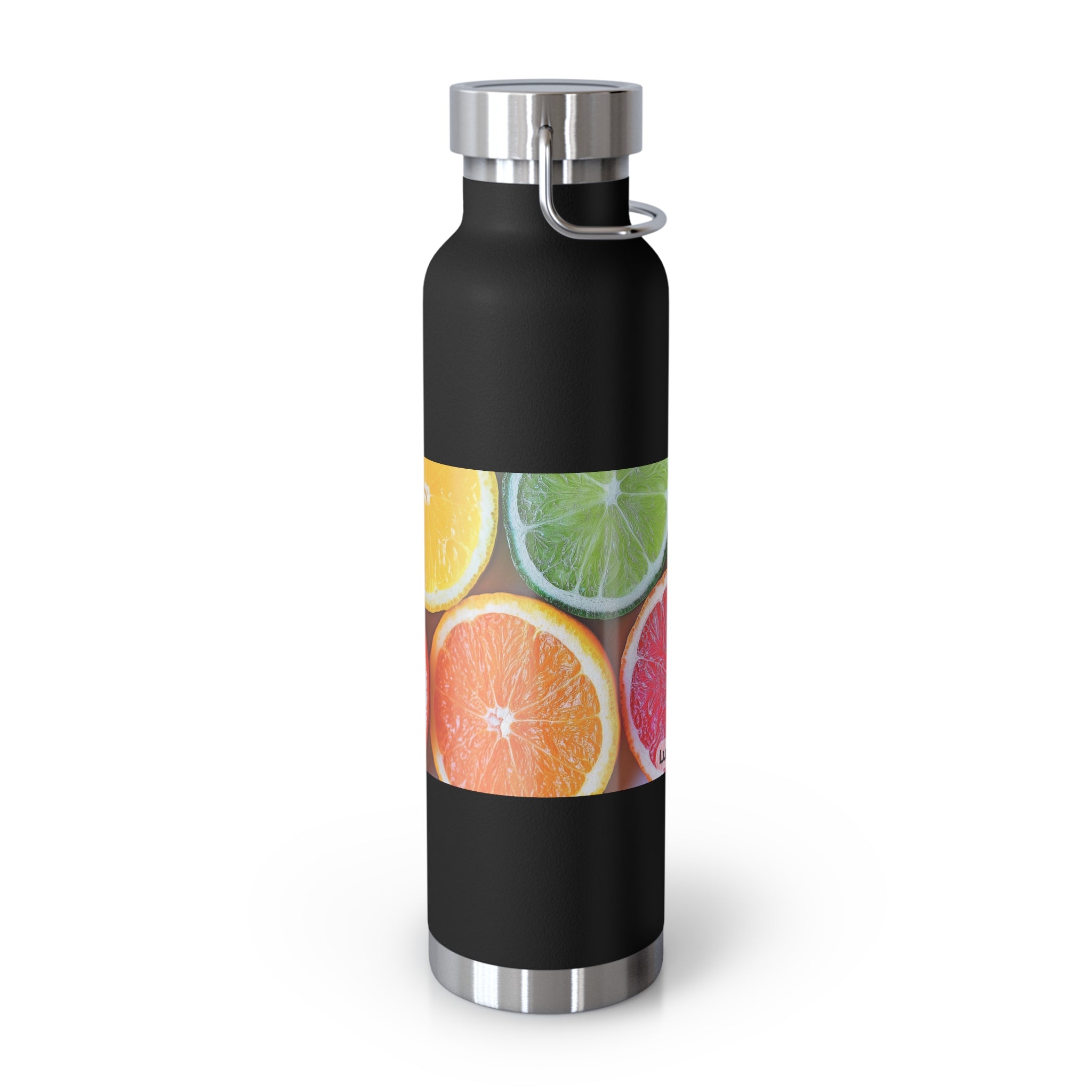 Citrus Print Insulated Water Bottle