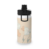 Floral Stainless Steel Water Bottle