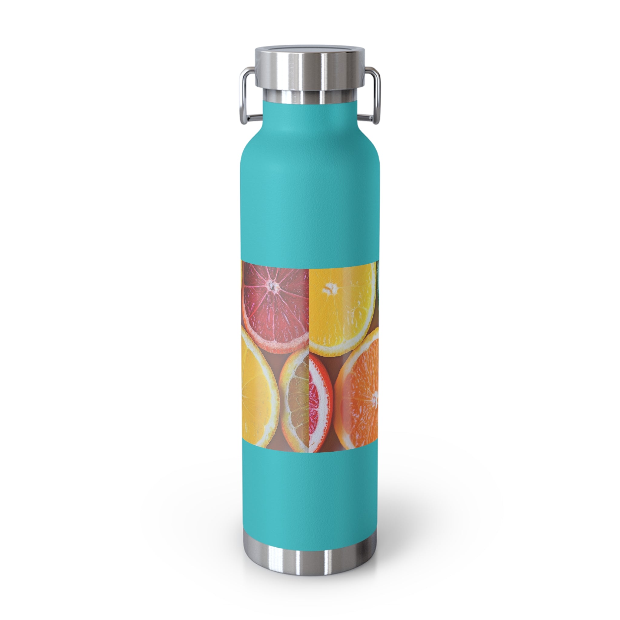 Citrus Print Insulated Water Bottle