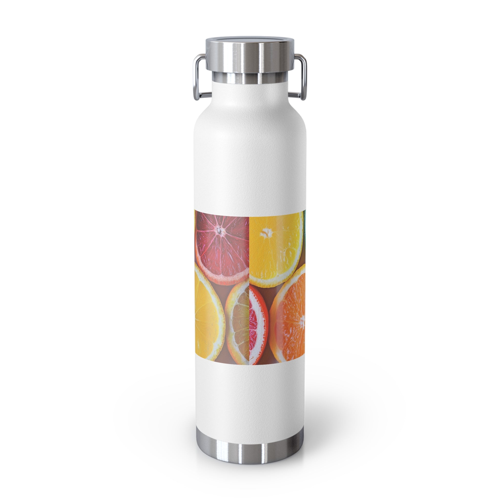 Citrus Print Insulated Water Bottle