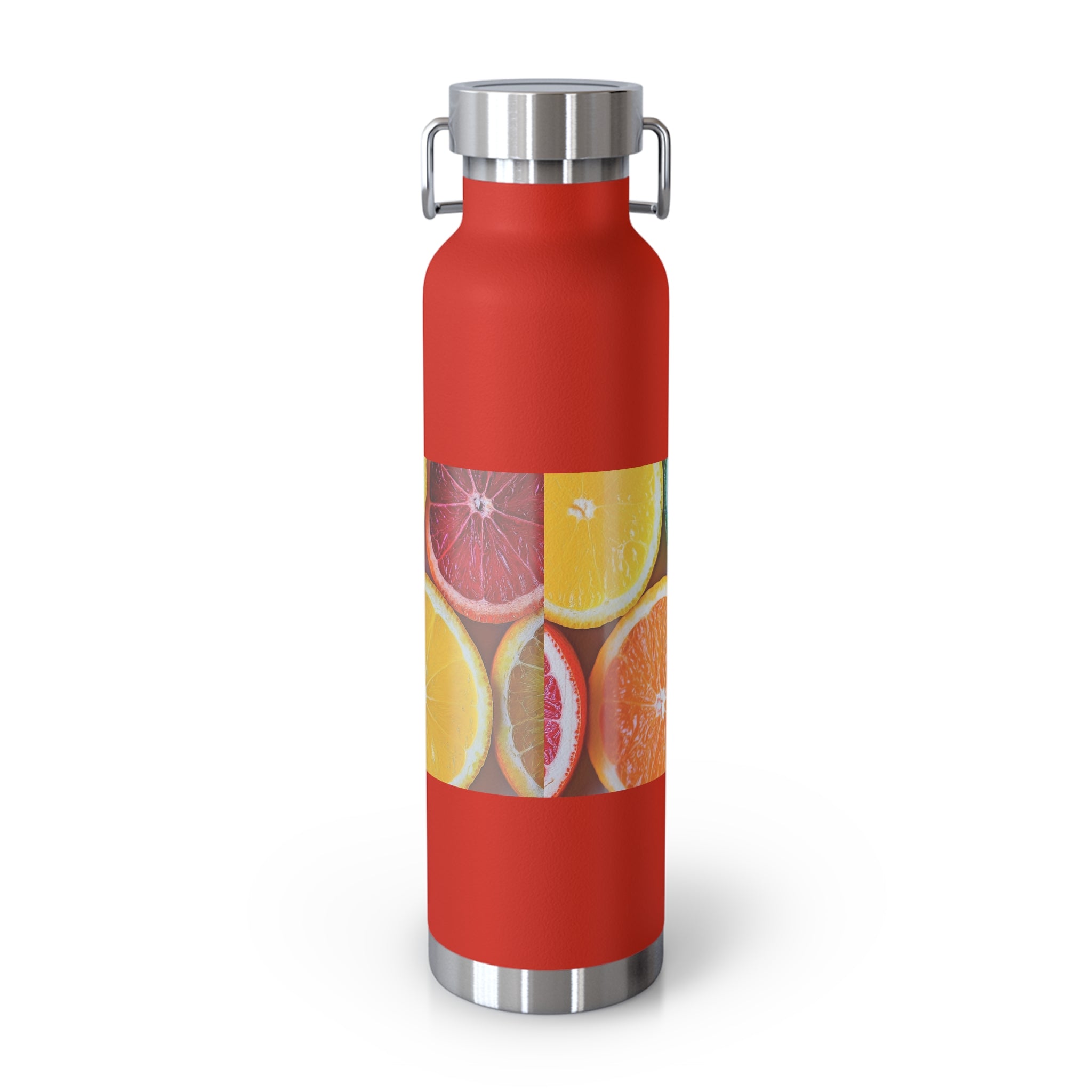 Citrus Print Insulated Water Bottle