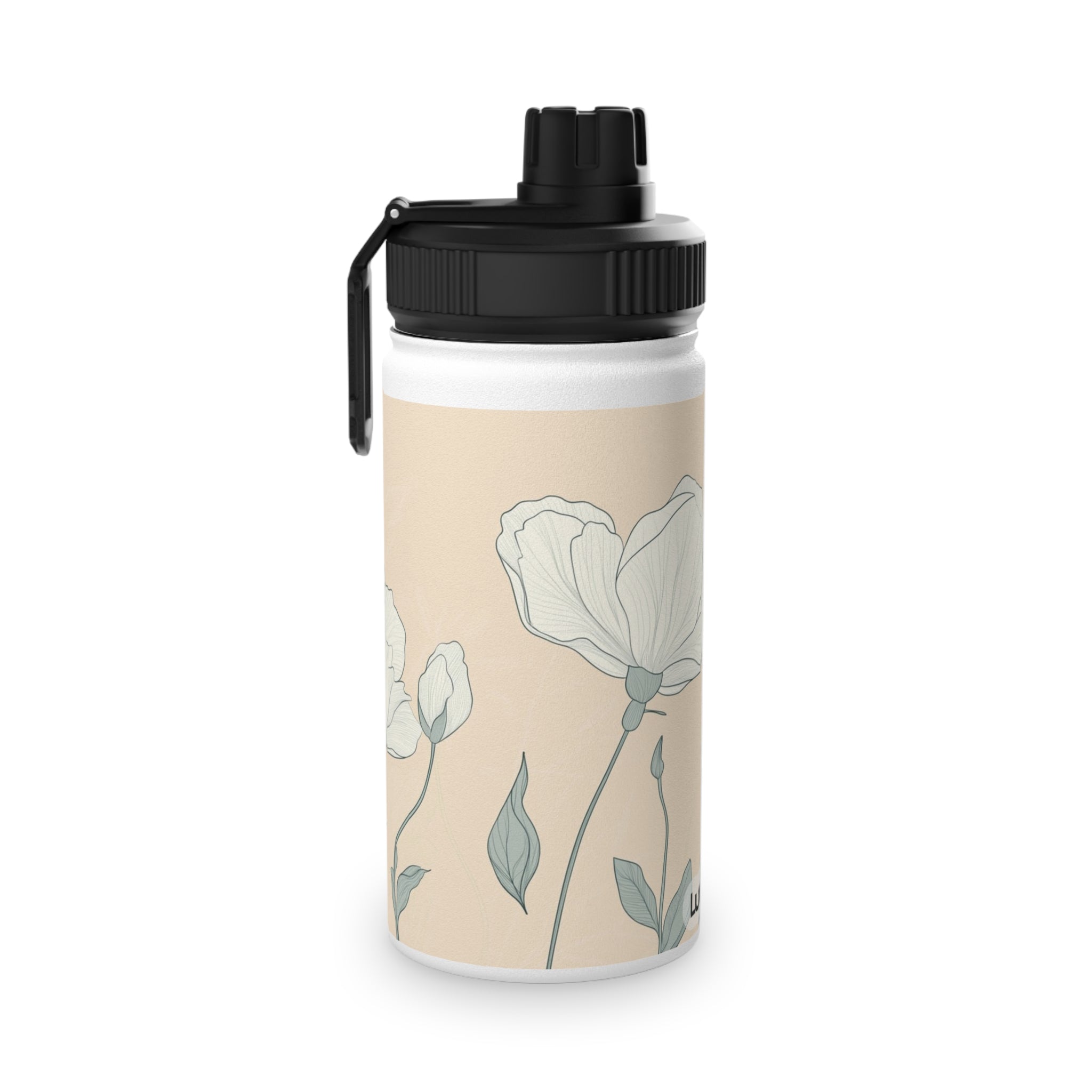 Floral Stainless Steel Water Bottle