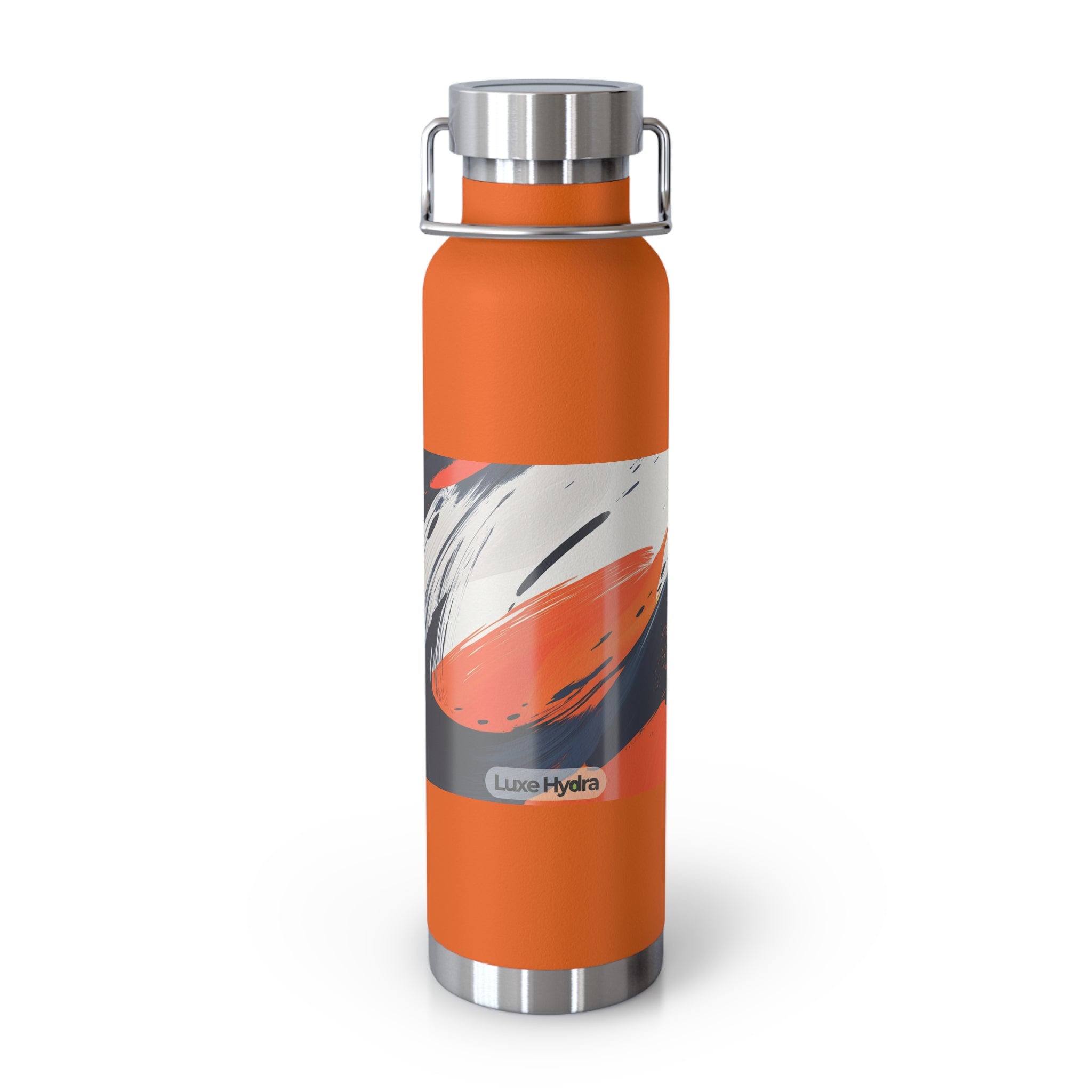 Stylish 22oz Copper Vacuum Insulated Water Bottle