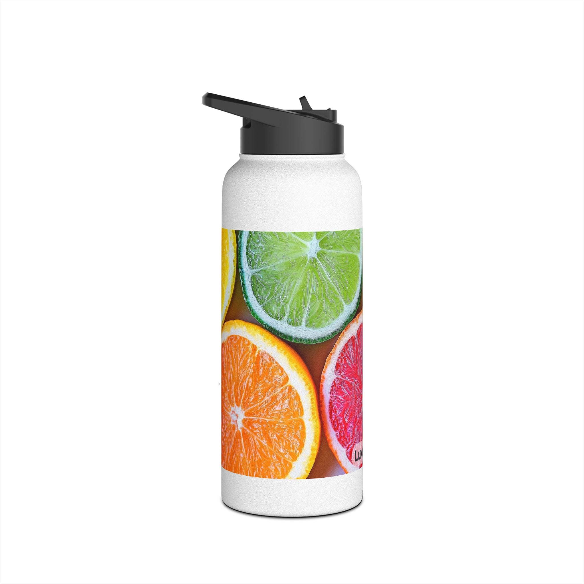 Vibrant Citrus Stainless Steel Water Bottle