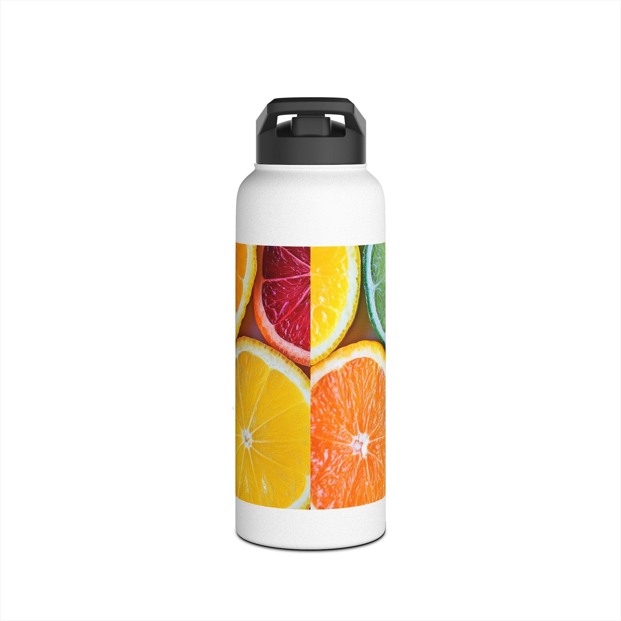 Vibrant Citrus Stainless Steel Water Bottle