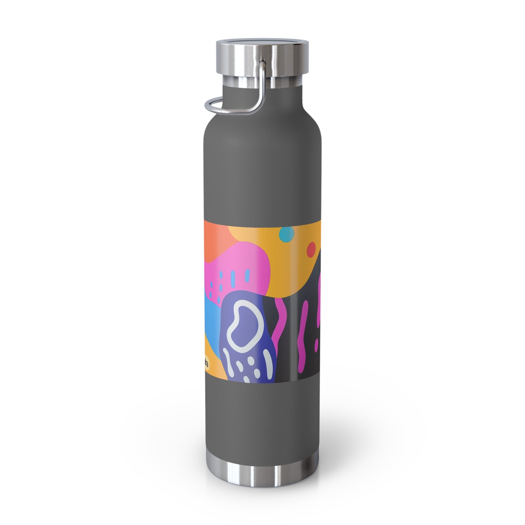 Colorful 22oz Copper Insulated Water Bottle