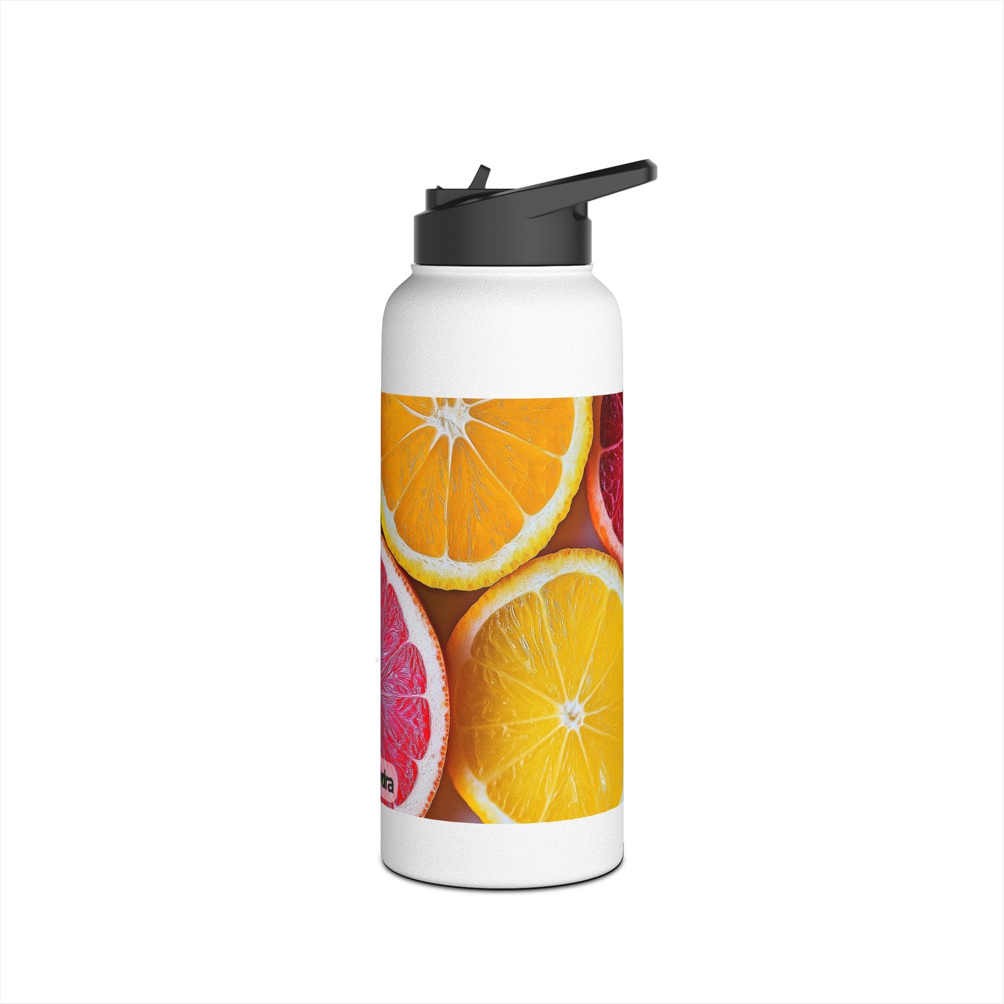 Vibrant Citrus Stainless Steel Water Bottle
