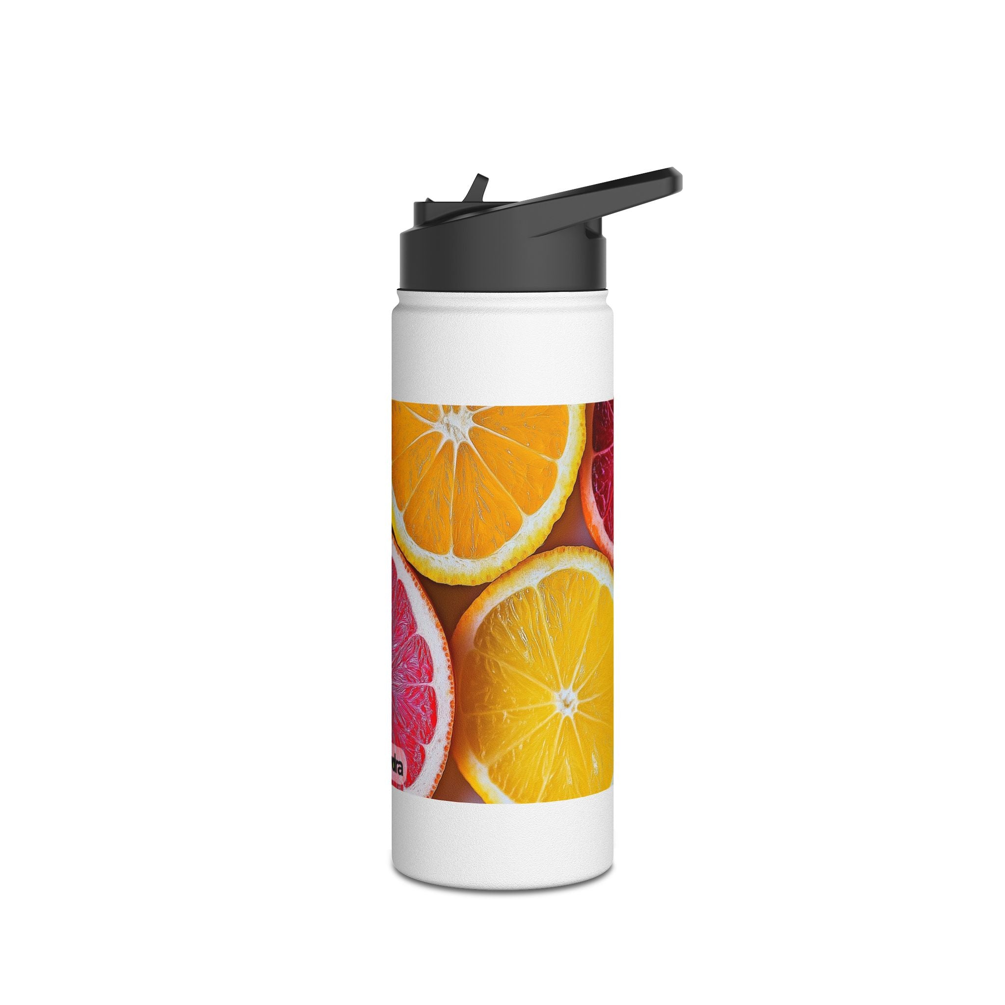 Vibrant Citrus Stainless Steel Water Bottle