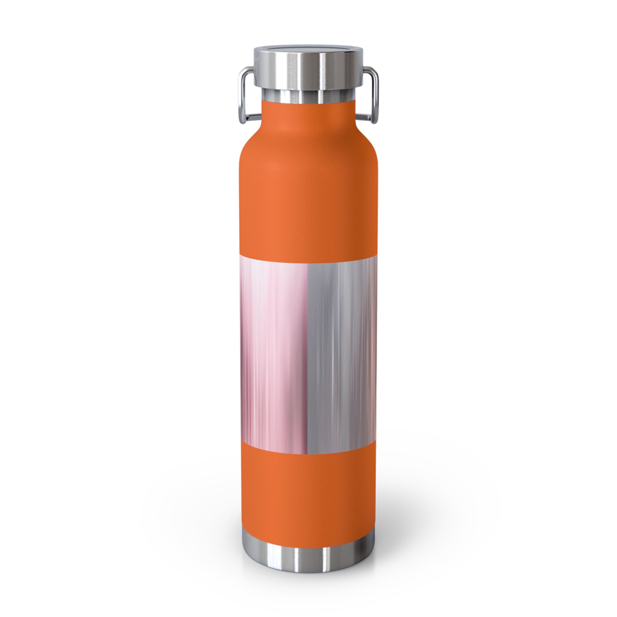 Stylish Copper Vacuum Insulated Water Bottle - 22oz