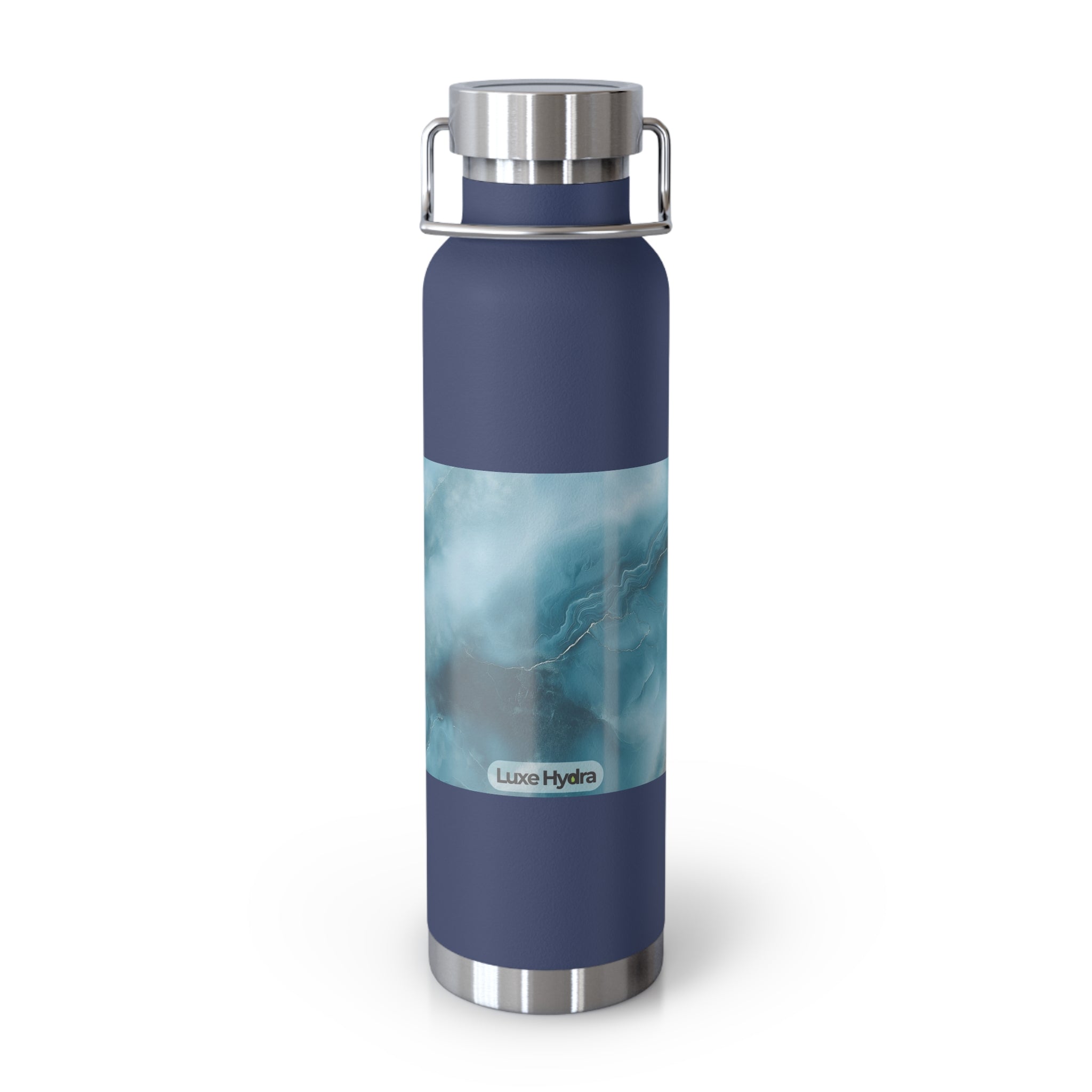 Stylish 22oz Copper Insulated Water Bottle