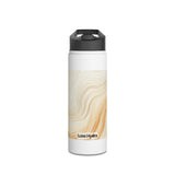 Elegant Wave Stainless Steel Water Bottle