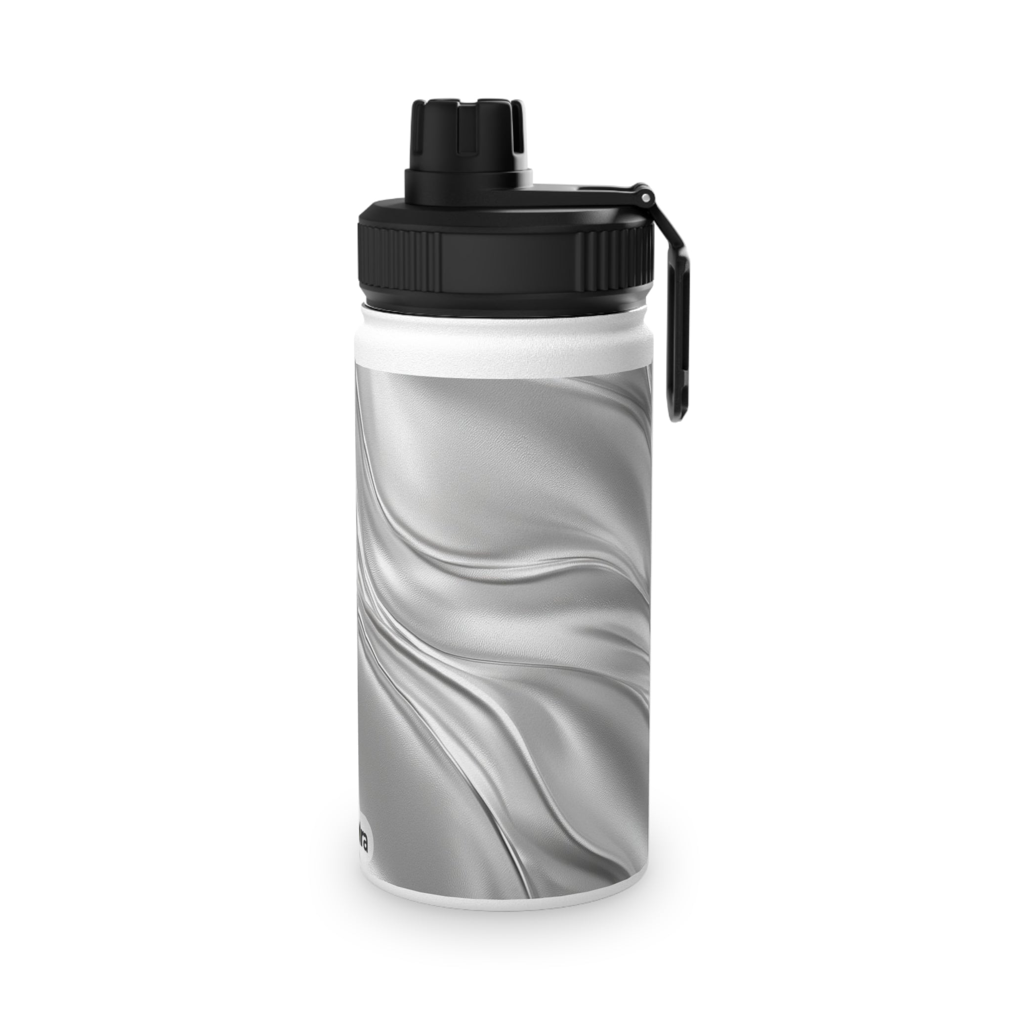 Sleek Stainless Steel Water Bottle with Sports Lid