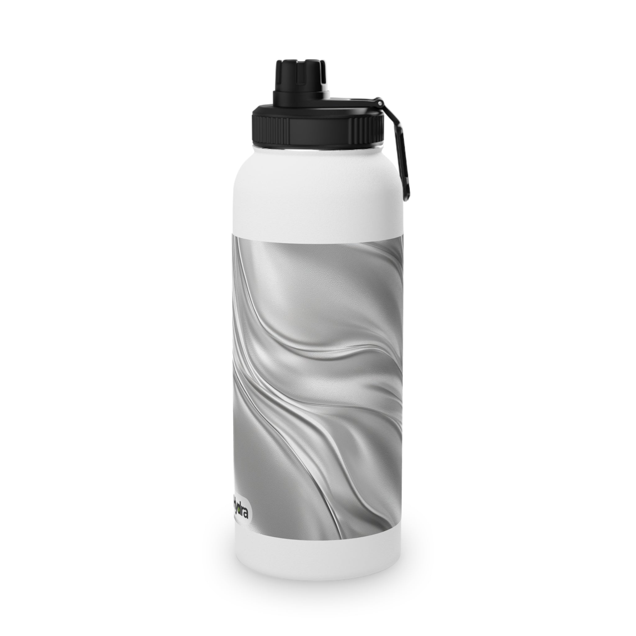 Sleek Stainless Steel Water Bottle with Sports Lid