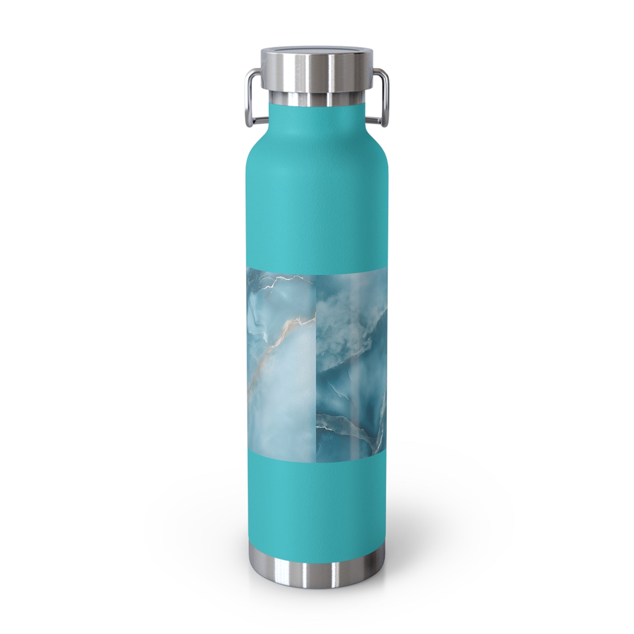 Stylish 22oz Copper Insulated Water Bottle
