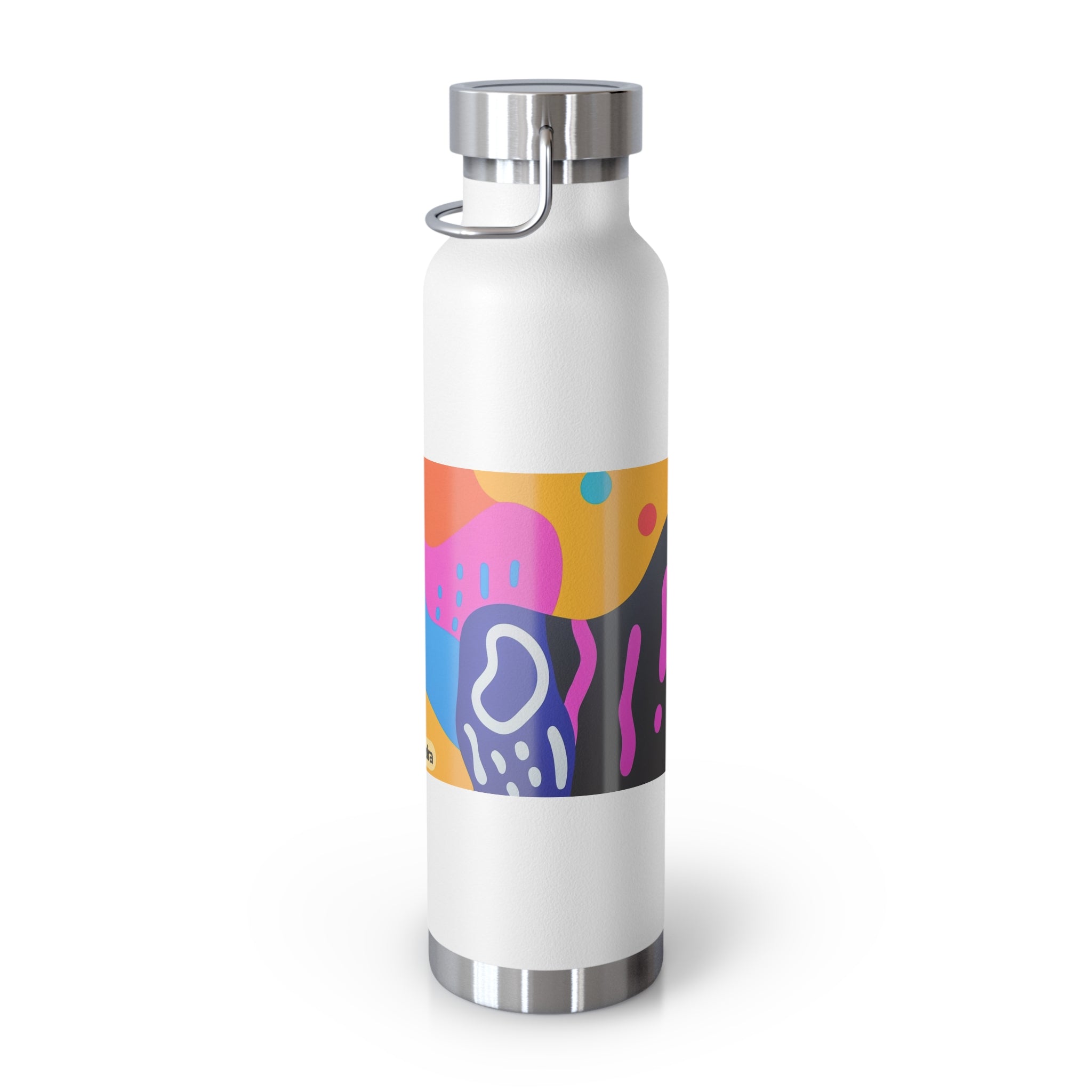 Colorful 22oz Copper Insulated Water Bottle