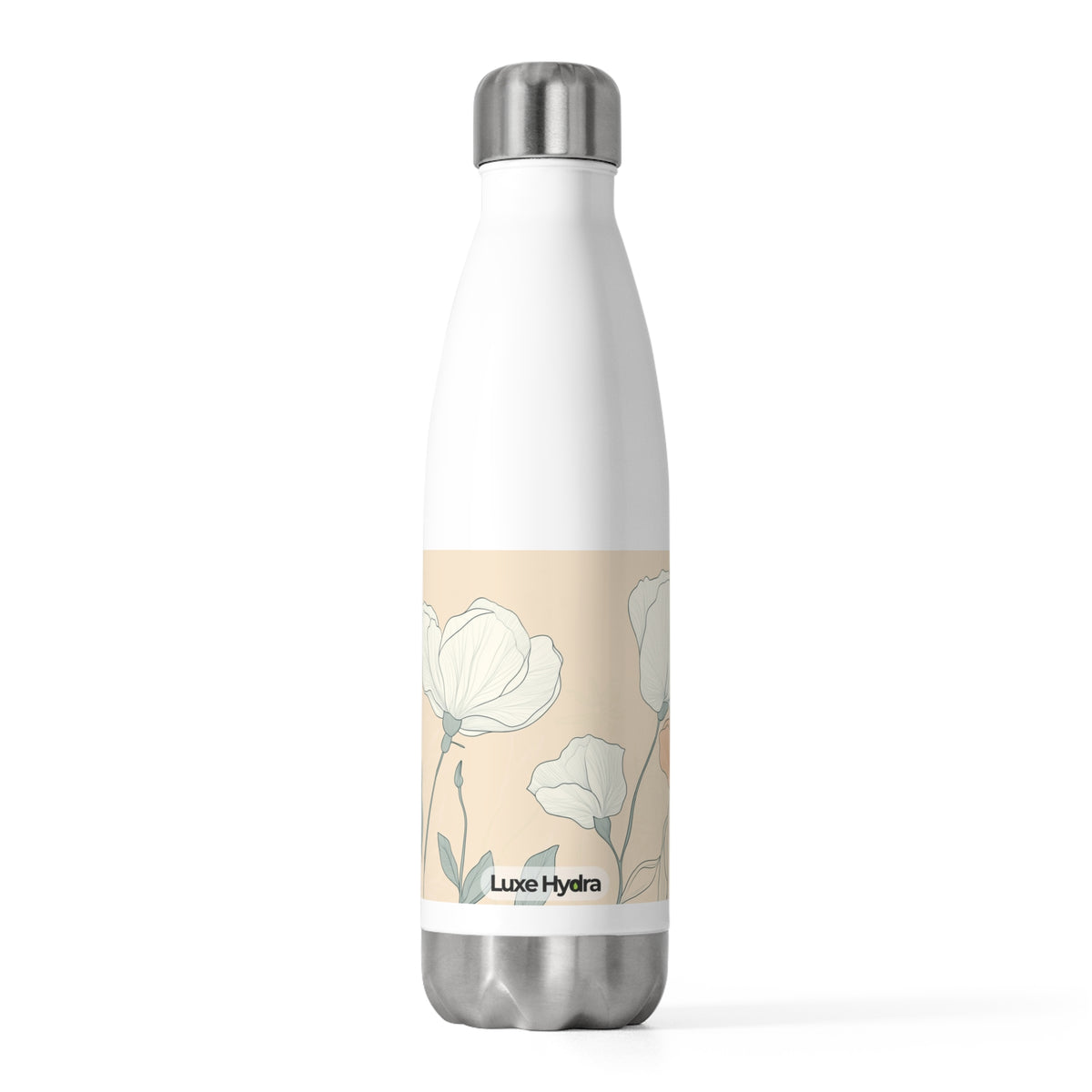 Floral 20oz Insulated Water Bottle