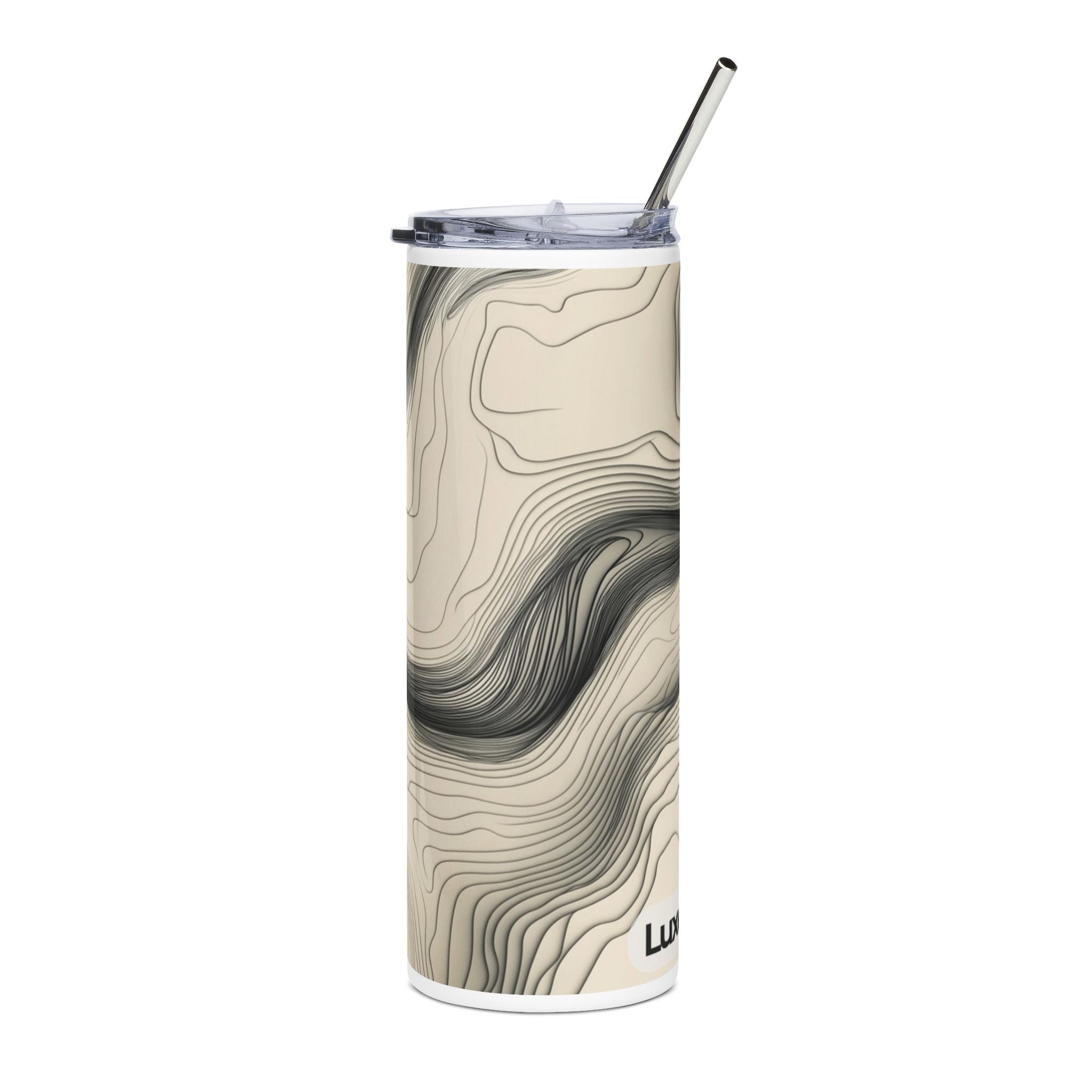 Elegant Marble Stainless Steel Tumbler