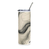Elegant Marble Stainless Steel Tumbler