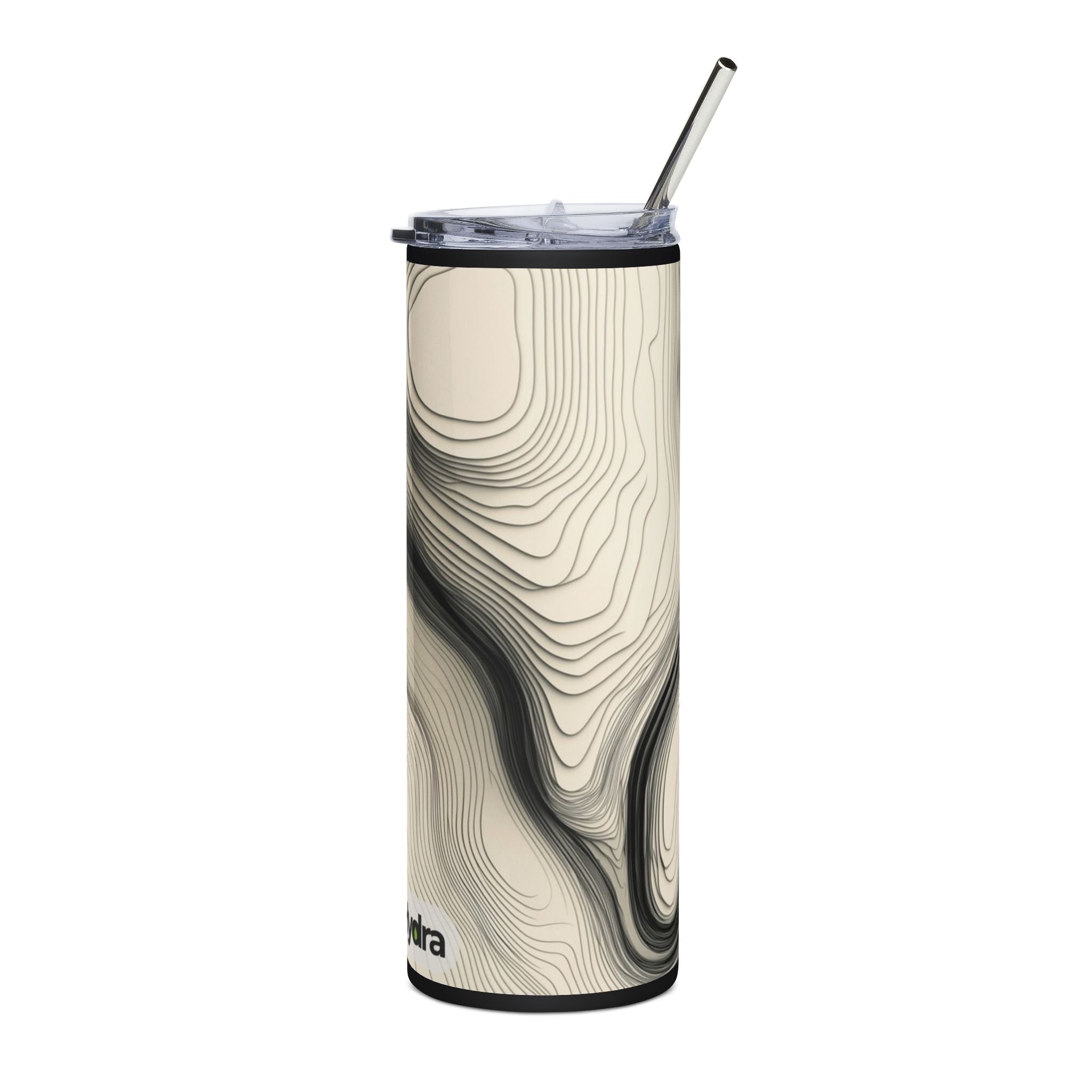 Elegant Marble Stainless Steel Tumbler