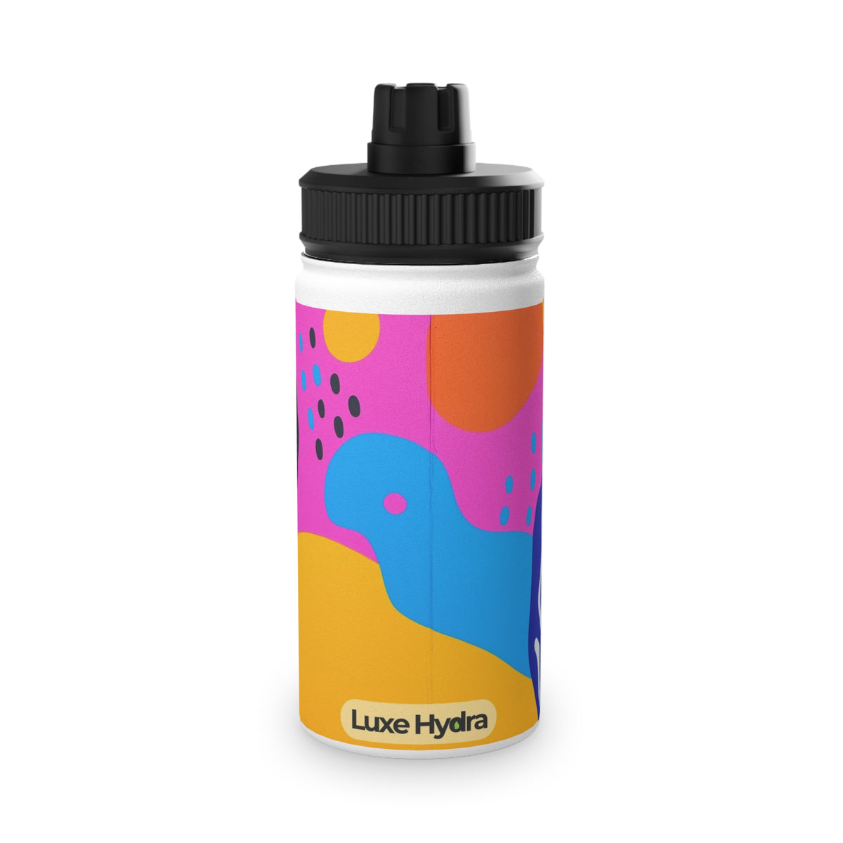 Colorful Stainless Steel Water Bottle with Sports Lid