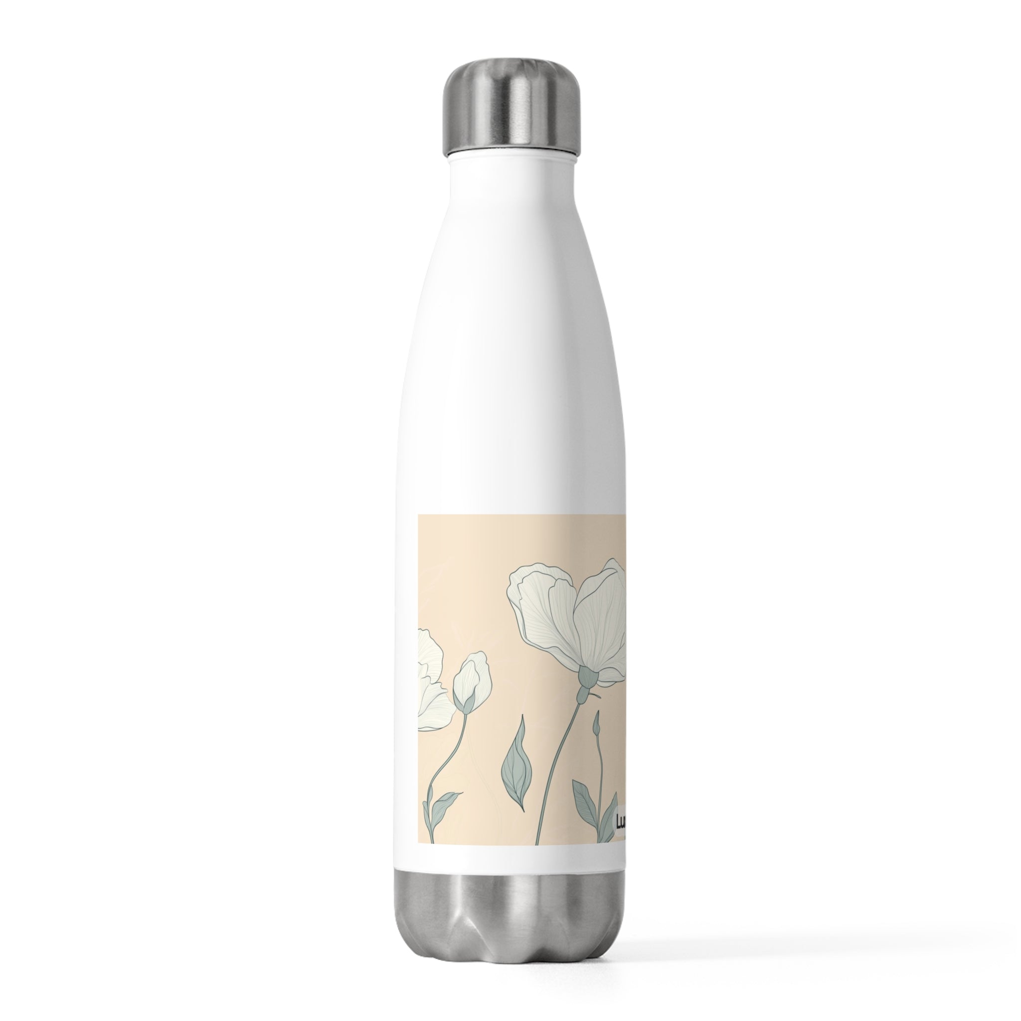 Floral 20oz Insulated Water Bottle