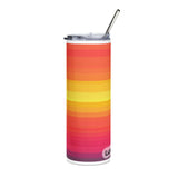 Sunset Gradient Stainless Steel Tumbler