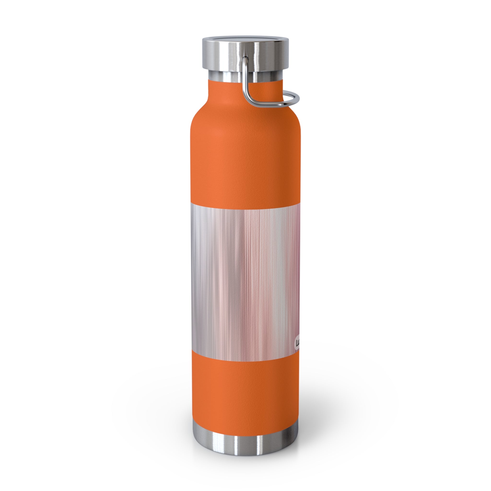 Stylish Copper Vacuum Insulated Water Bottle - 22oz