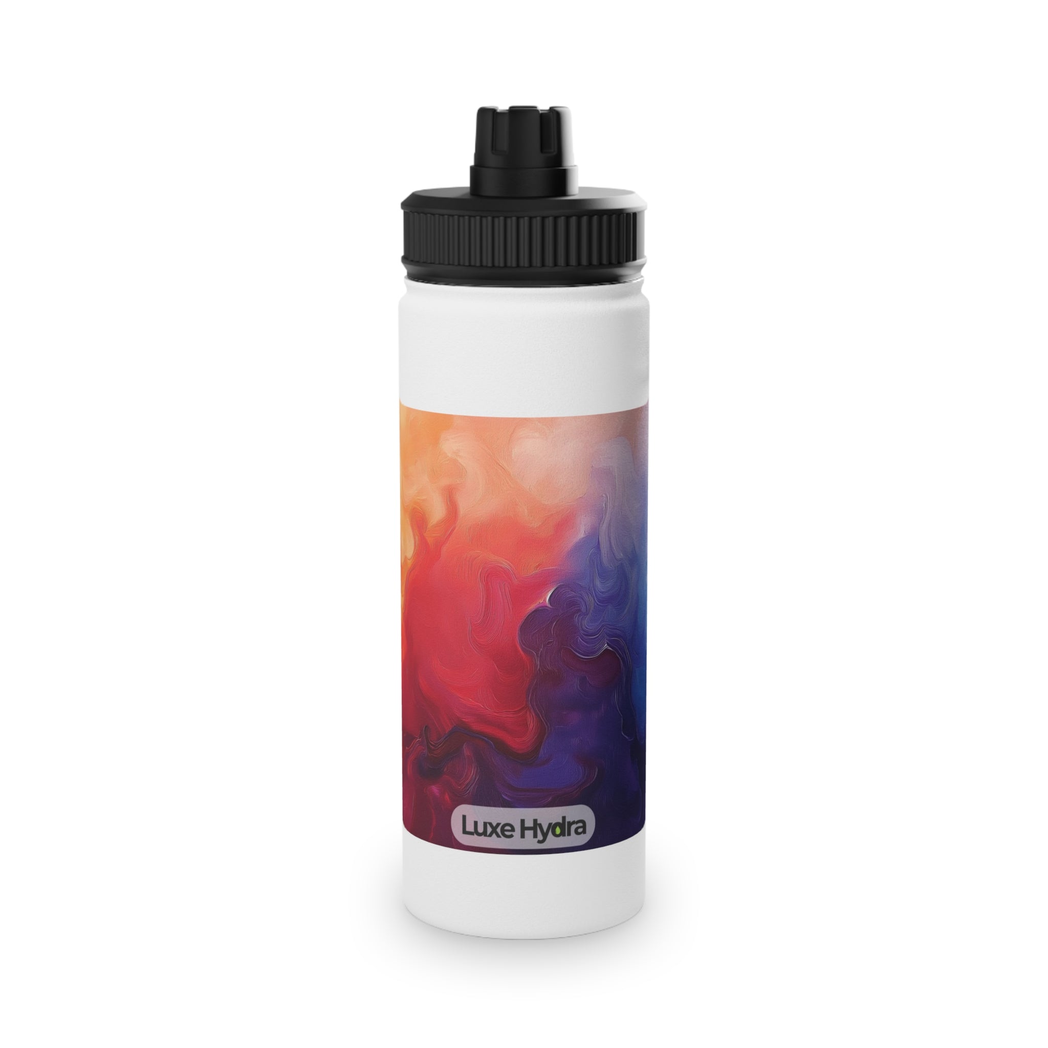 Vibrant Stainless Steel Sports Water Bottle