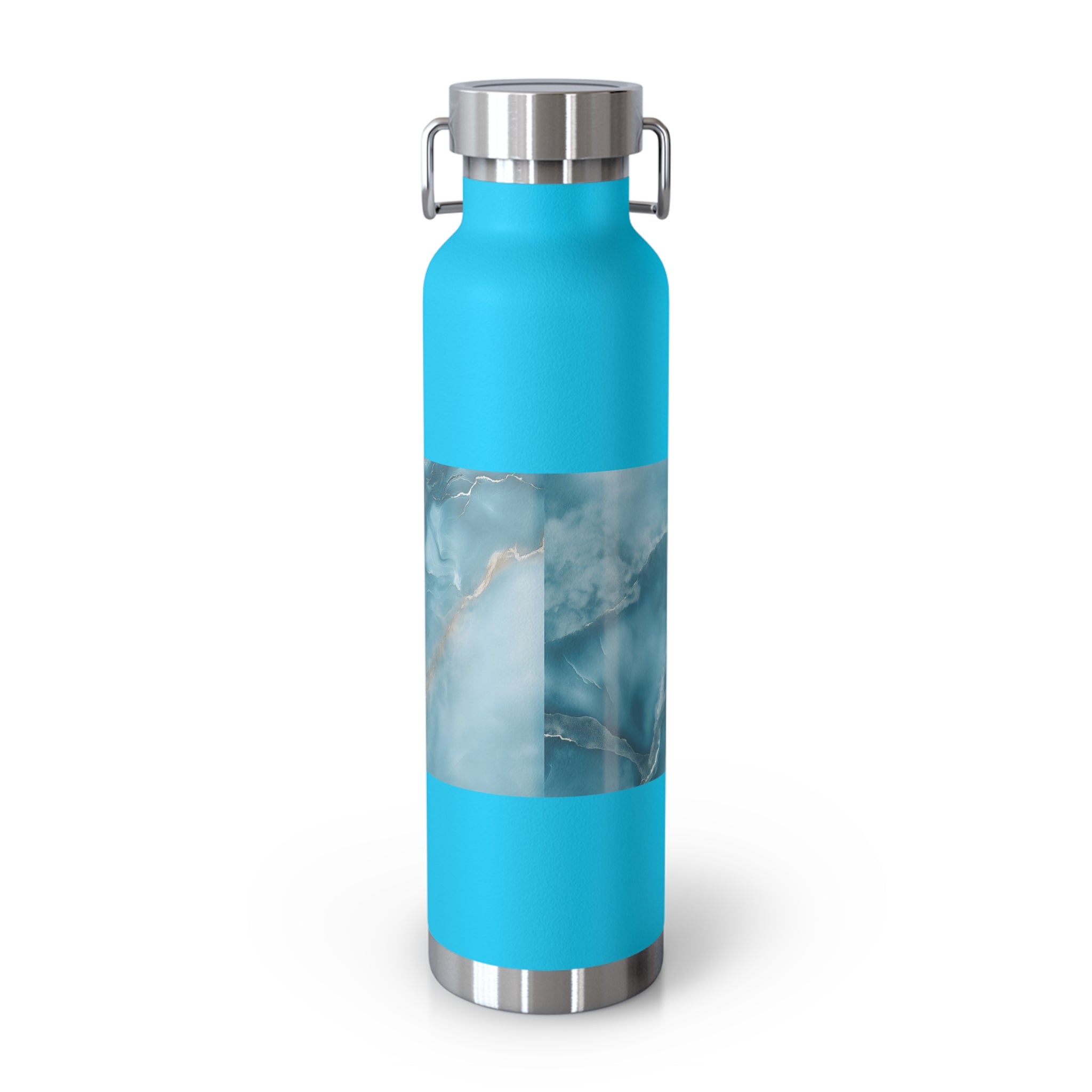 Stylish 22oz Copper Insulated Water Bottle