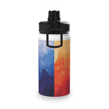 Vibrant Stainless Steel Sports Water Bottle