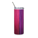 Stylish Pink Stainless Steel Tumbler