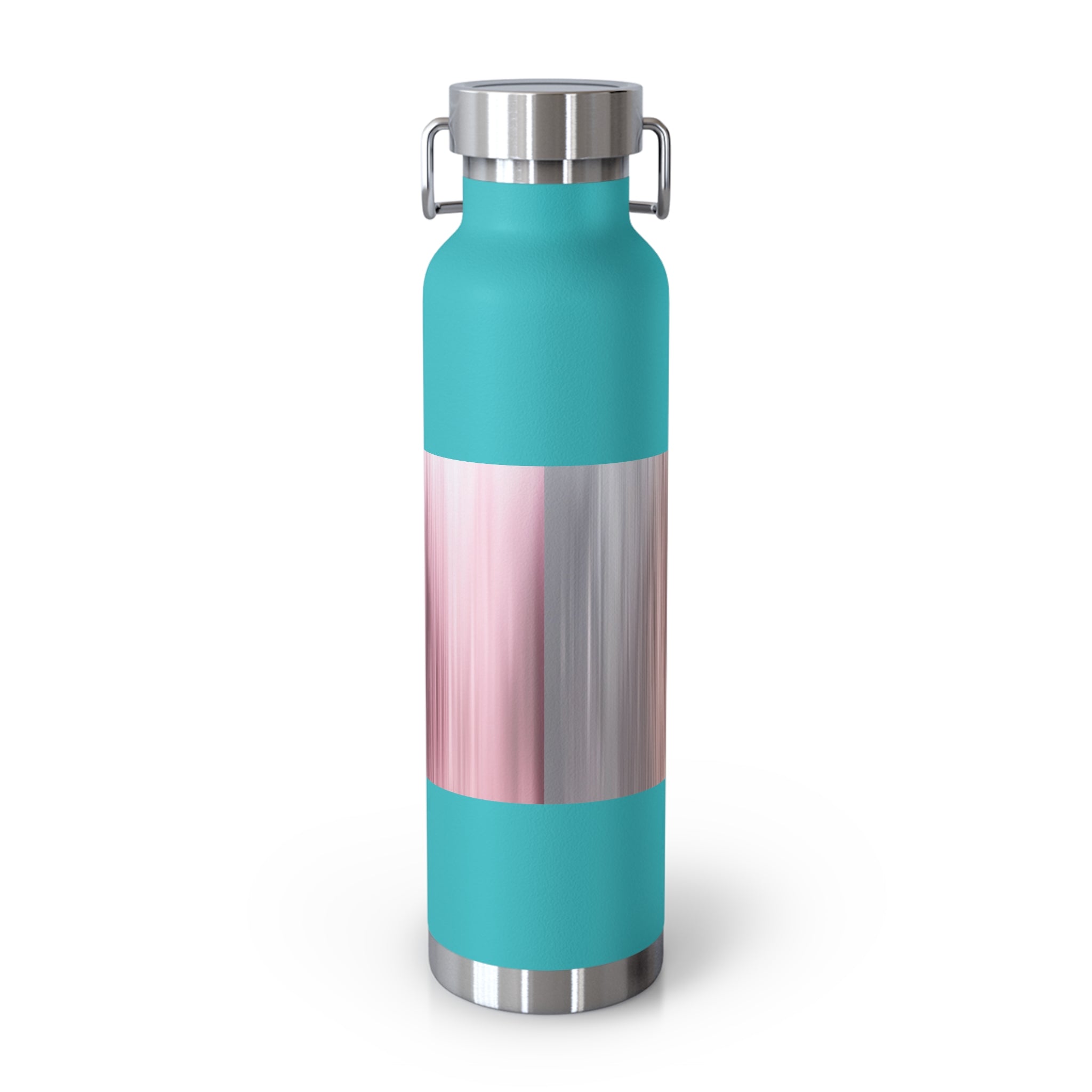 Stylish Copper Vacuum Insulated Water Bottle - 22oz