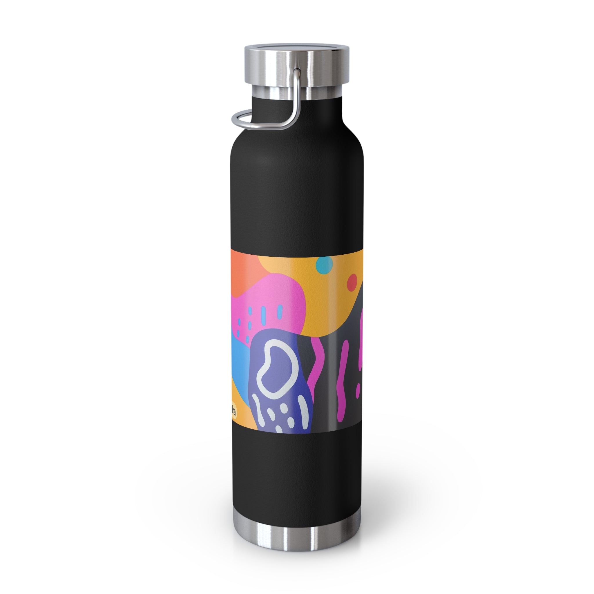 Colorful 22oz Copper Insulated Water Bottle