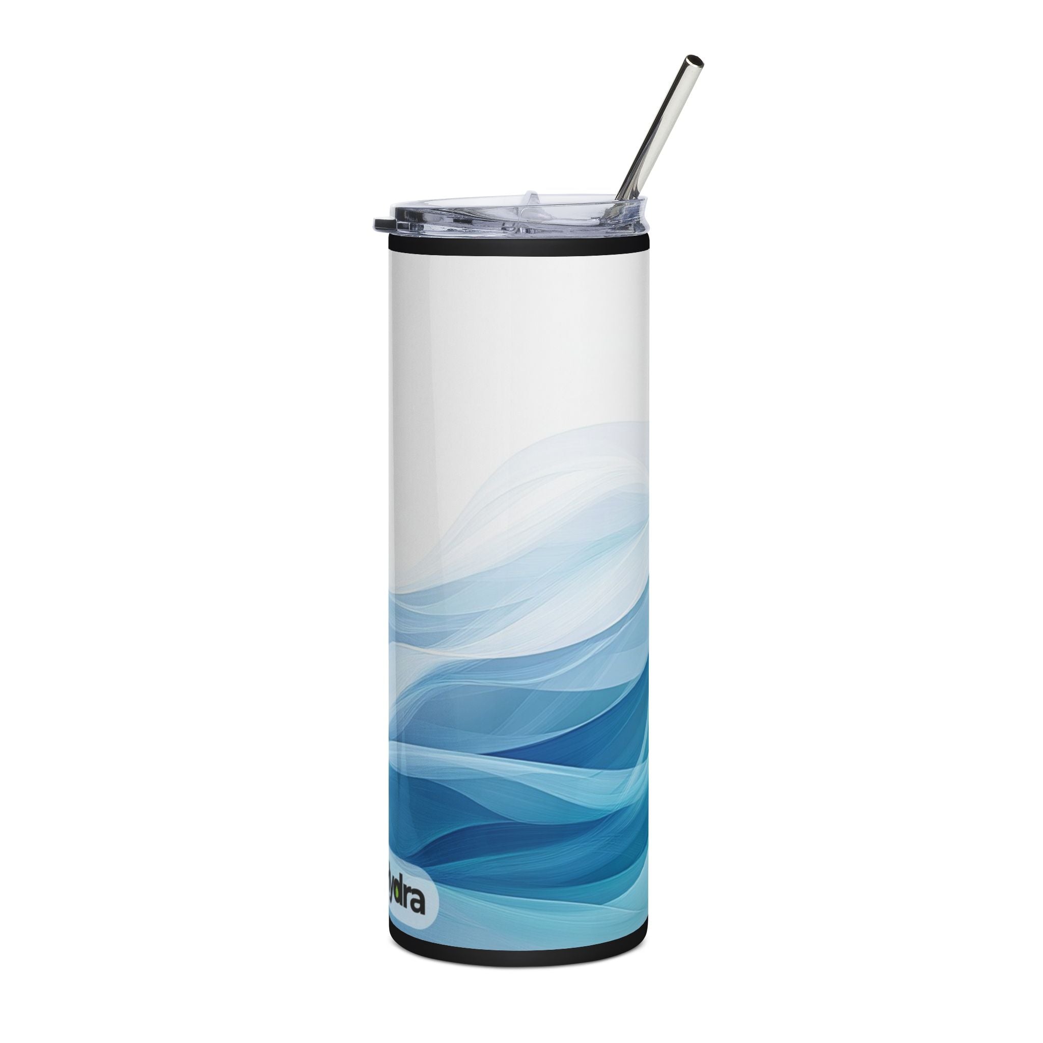 Custom Wave Design Stainless Steel Tumbler