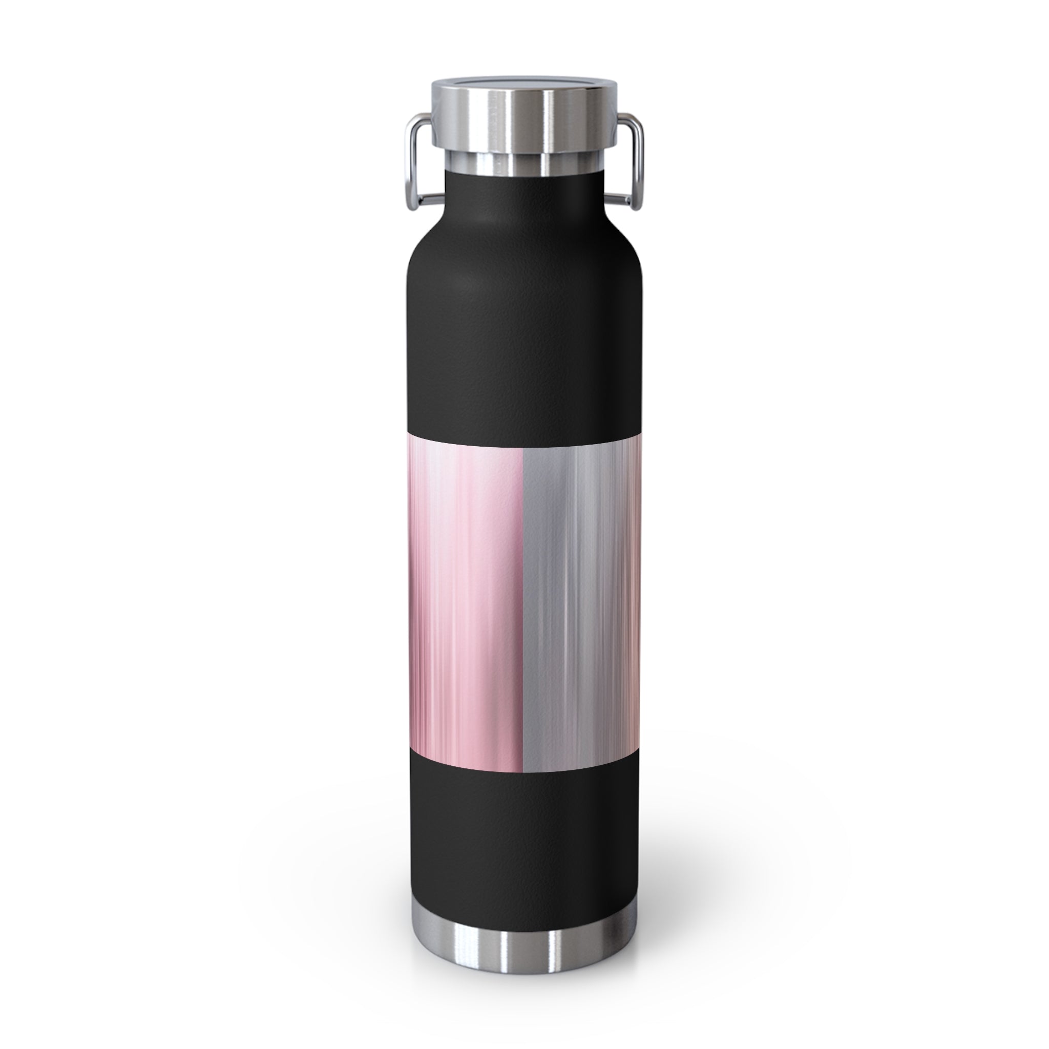 Stylish Copper Vacuum Insulated Water Bottle - 22oz