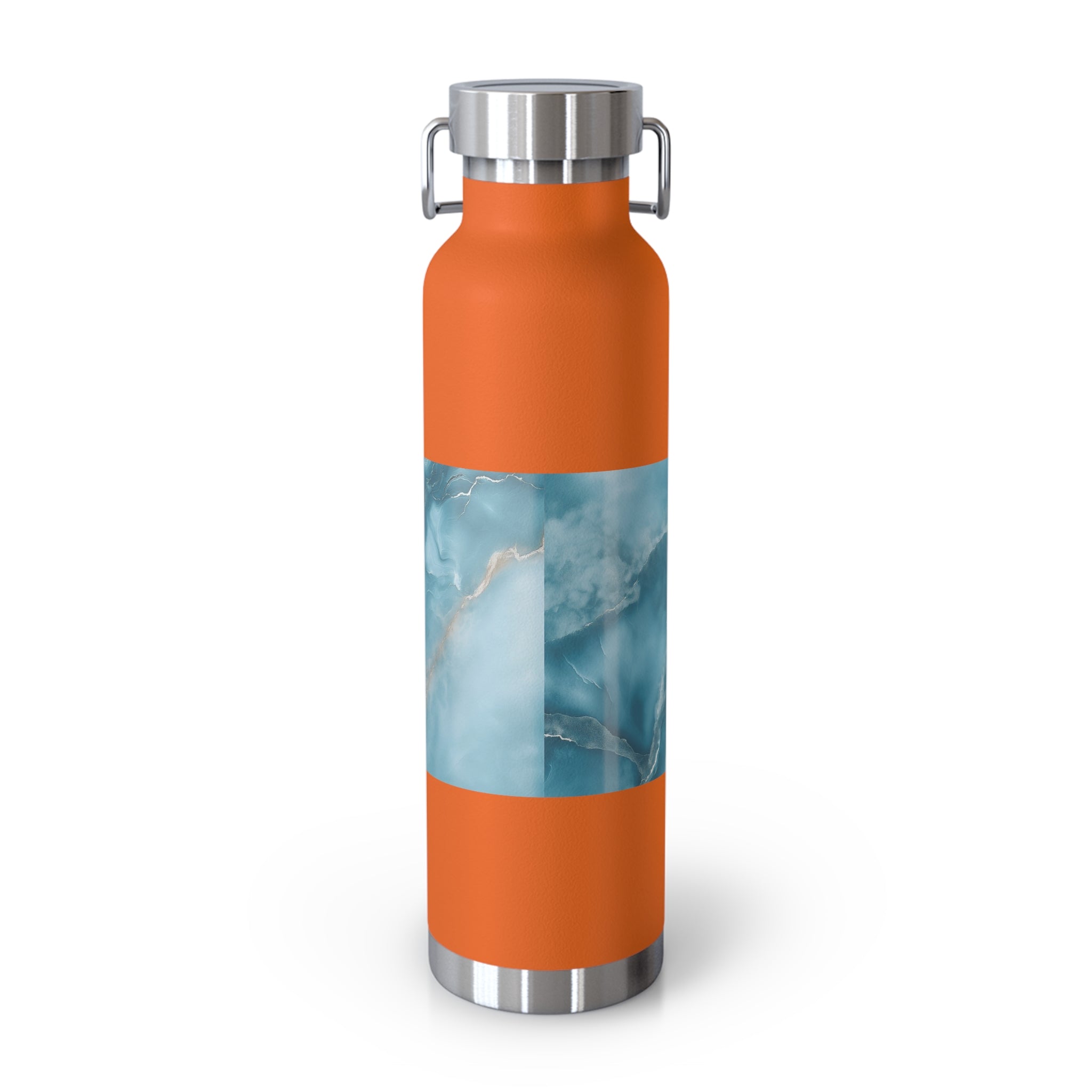 Stylish 22oz Copper Insulated Water Bottle