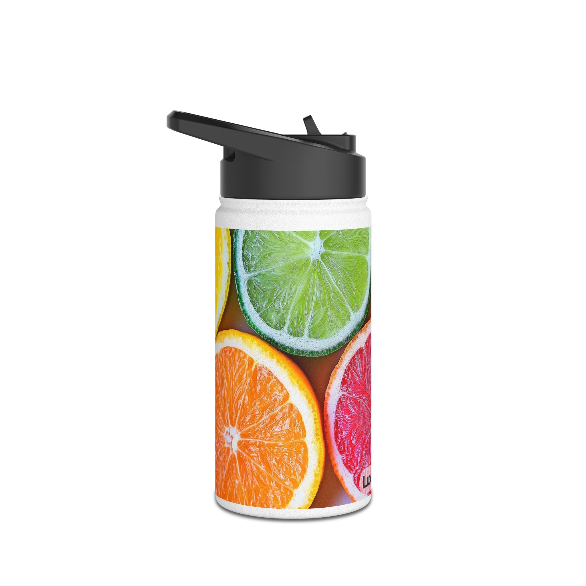 Vibrant Citrus Stainless Steel Water Bottle
