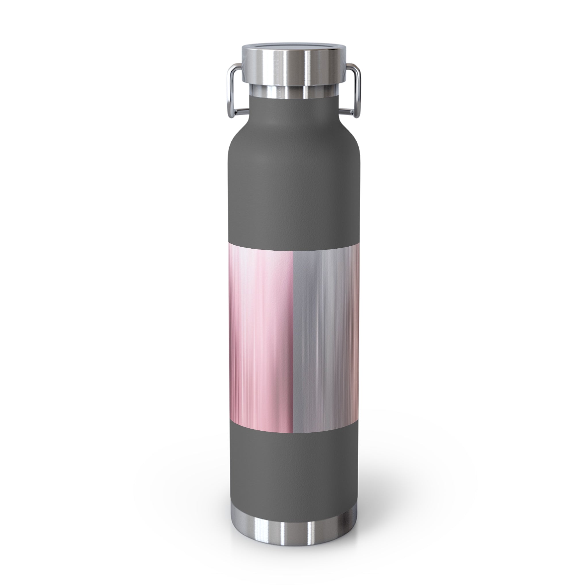 Stylish Copper Vacuum Insulated Water Bottle - 22oz