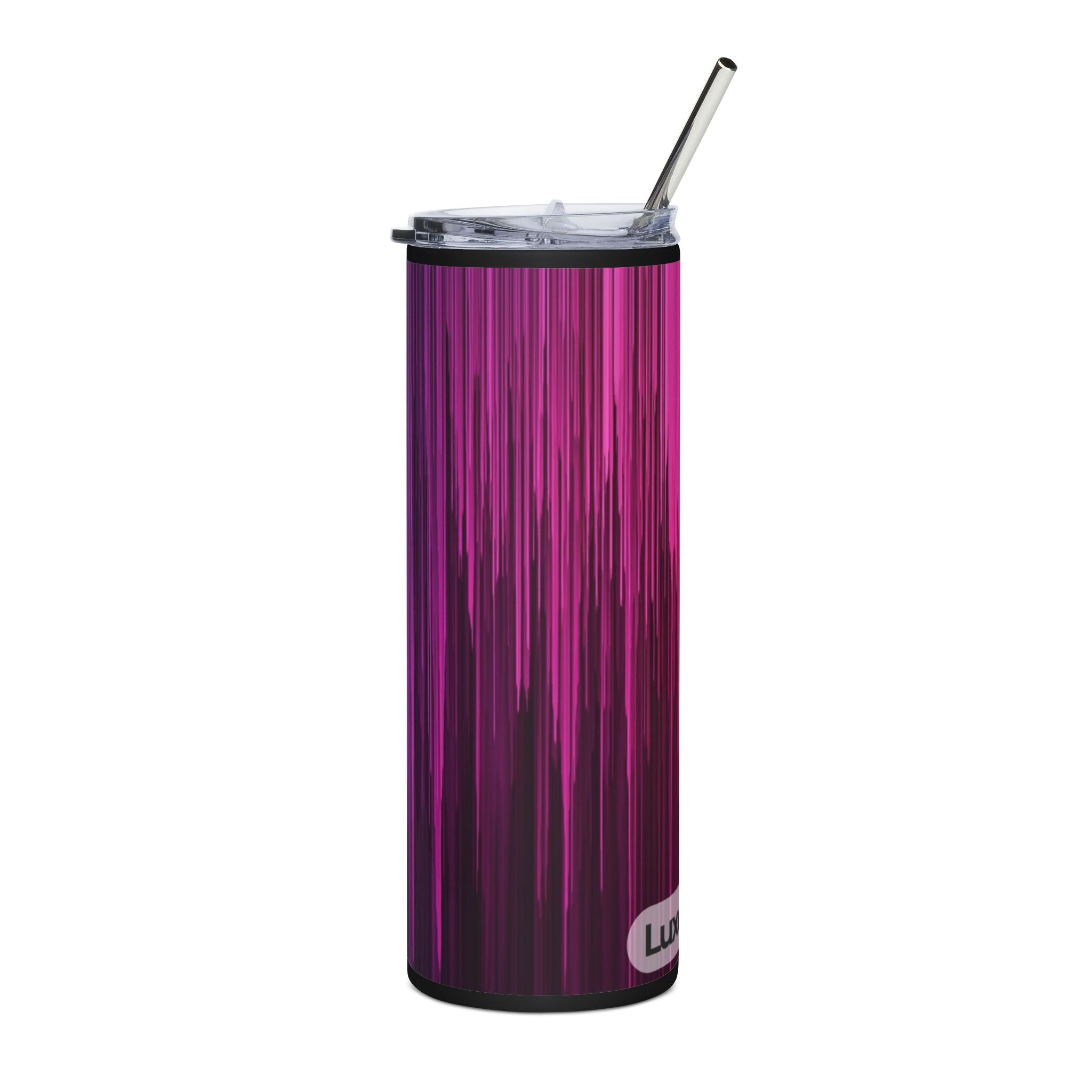 Stylish Pink Stainless Steel Tumbler