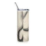 Elegant Marble Stainless Steel Tumbler