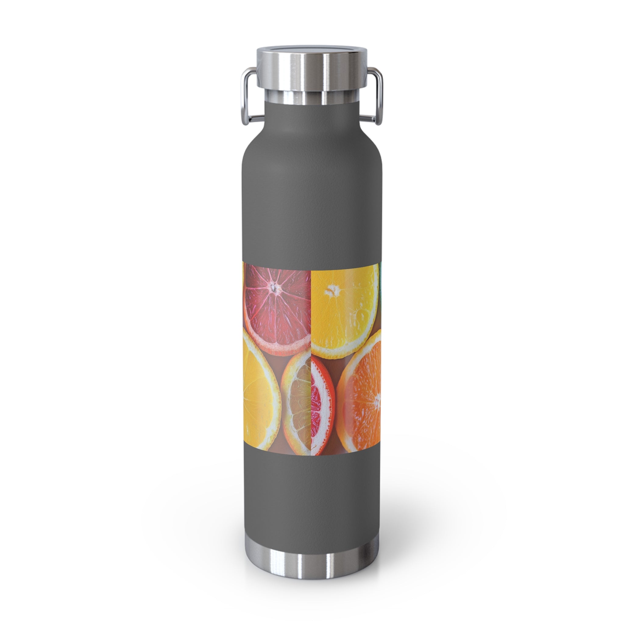 Citrus Print Insulated Water Bottle