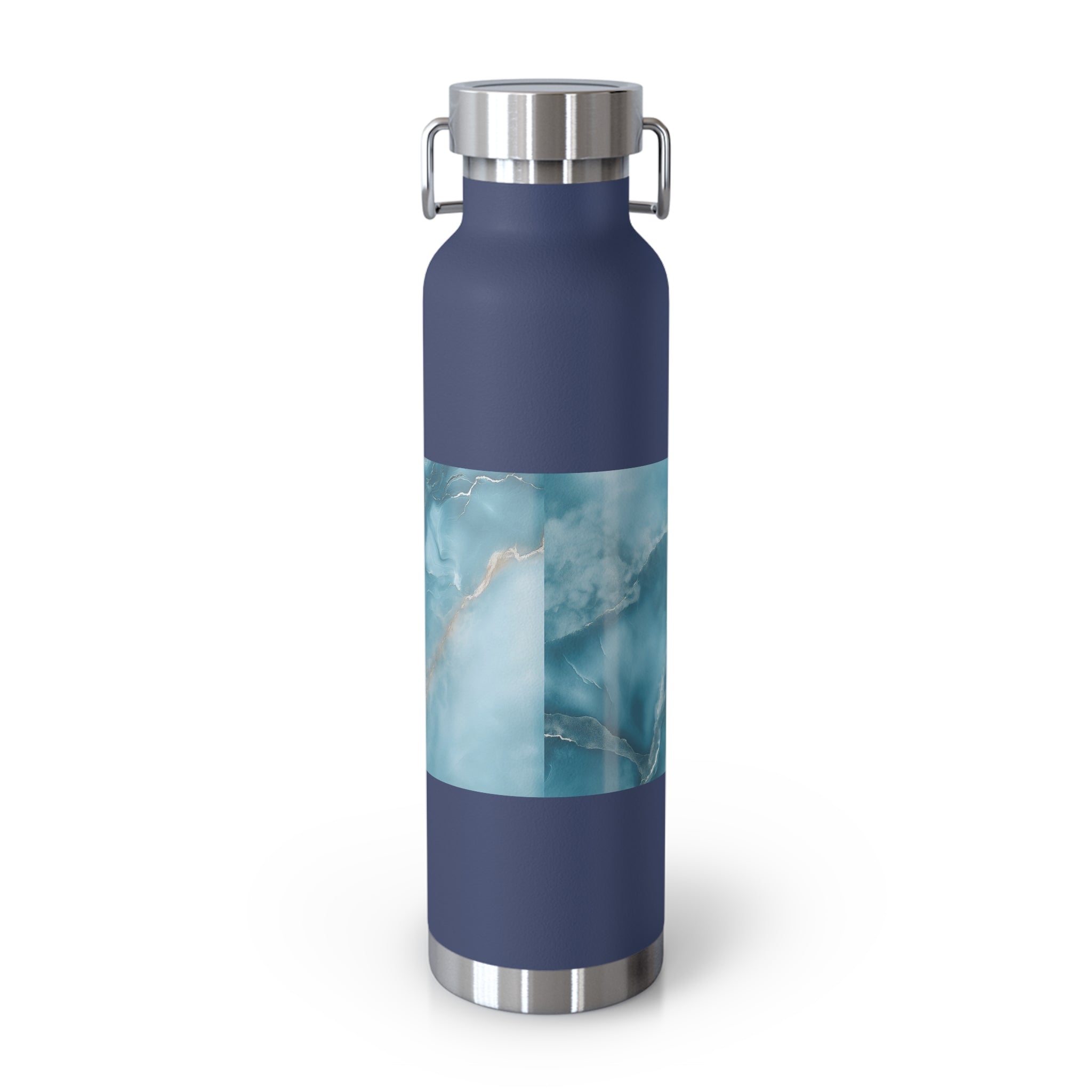 Stylish 22oz Copper Insulated Water Bottle