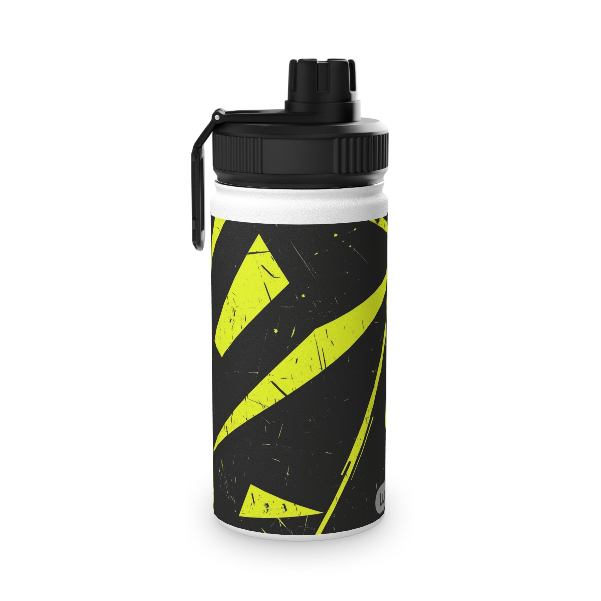 Sporty Stainless Steel Water Bottle with Sports Lid